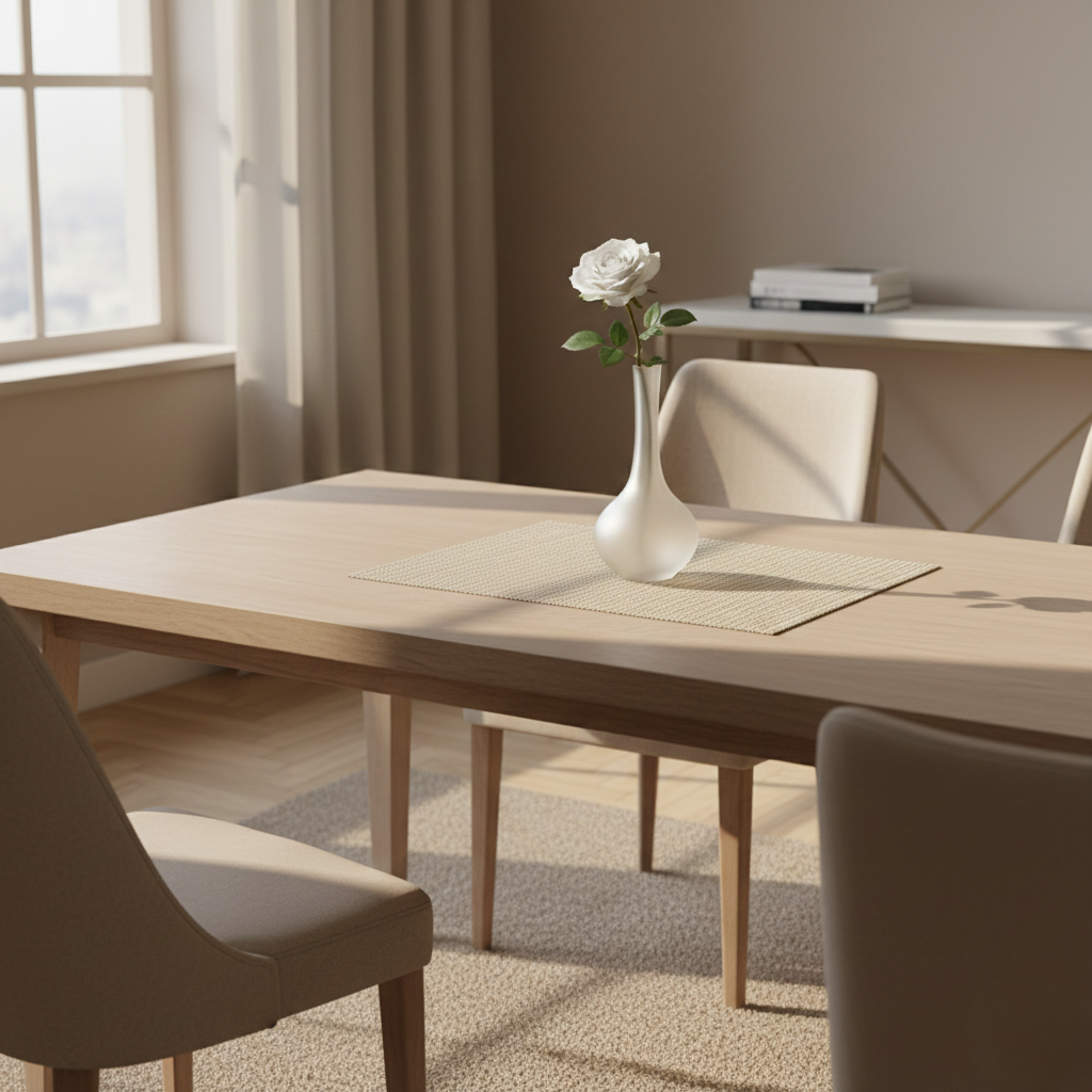 Elegante vaso in vetro